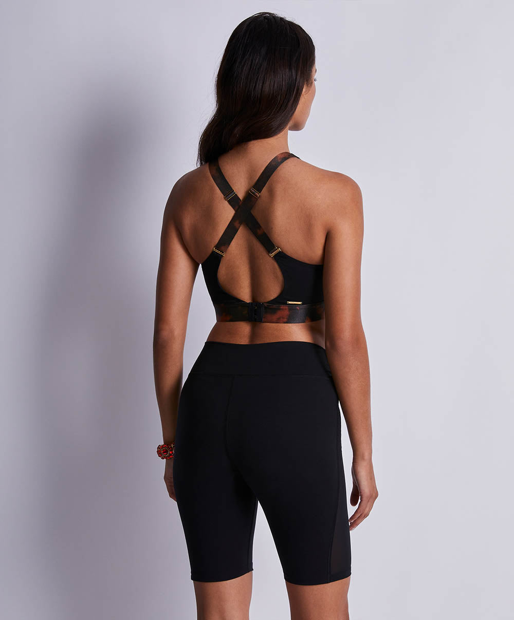 Brassière sport Hot motion Noir Aubade 2H03-2-NO