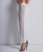 Pantalon soie Midnight whisper Opale Aubade 2S60-OPAL