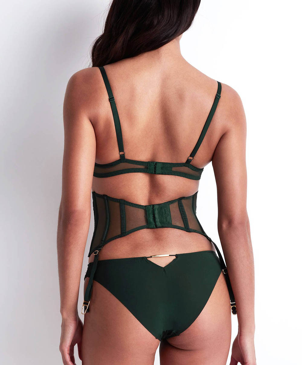 Soutien-gorge corbeille Into the groove Forest Aubade 3BF14-FORE