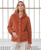 Veste d'intérieur fourrure à bouton MUST4 VES Canat AH24-CA-MUST4-VES-618