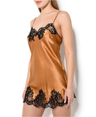 Babydoll en soie Lise Charmel Splendeur soie ambre