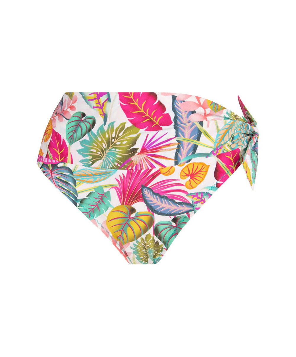 Bas de maillot de bain slip à revers La Muse des Îles multicolore Antigel Bain FBB0366-IP