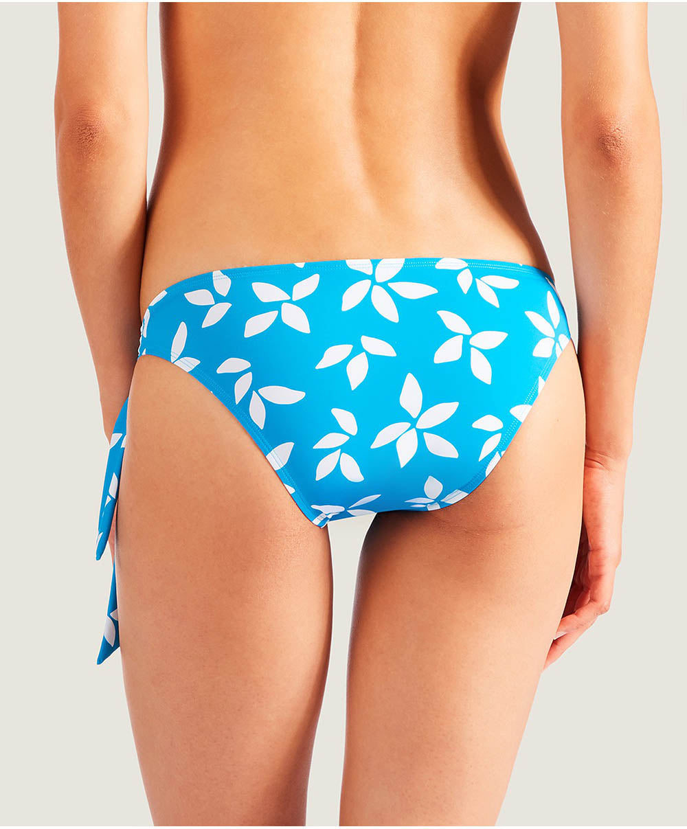 Bikini de bain foulard Couleur d'été Tahitien bleu Aubade Bain PK20-TATO