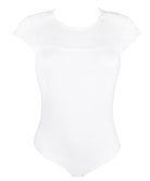 Body à manches courtes Antigel de Lise Charmel Tressage Graphic blanc ELC5237-TB