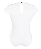 Body à manches courtes Antigel de Lise Charmel Tressage Graphic blanc ELC5237-TB