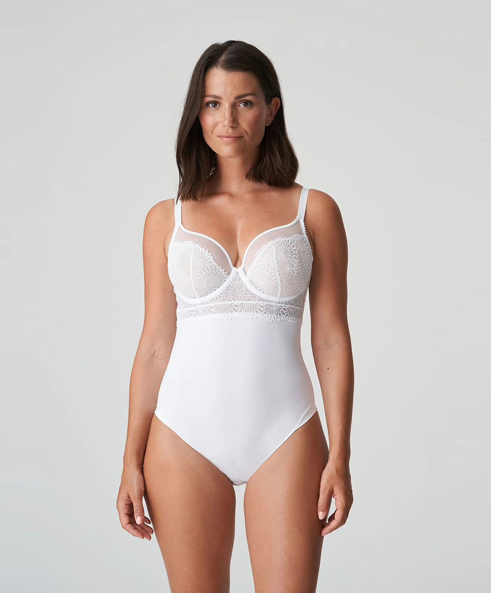 Body femme PrimaDonna Sophora blanc 0463186-WIT