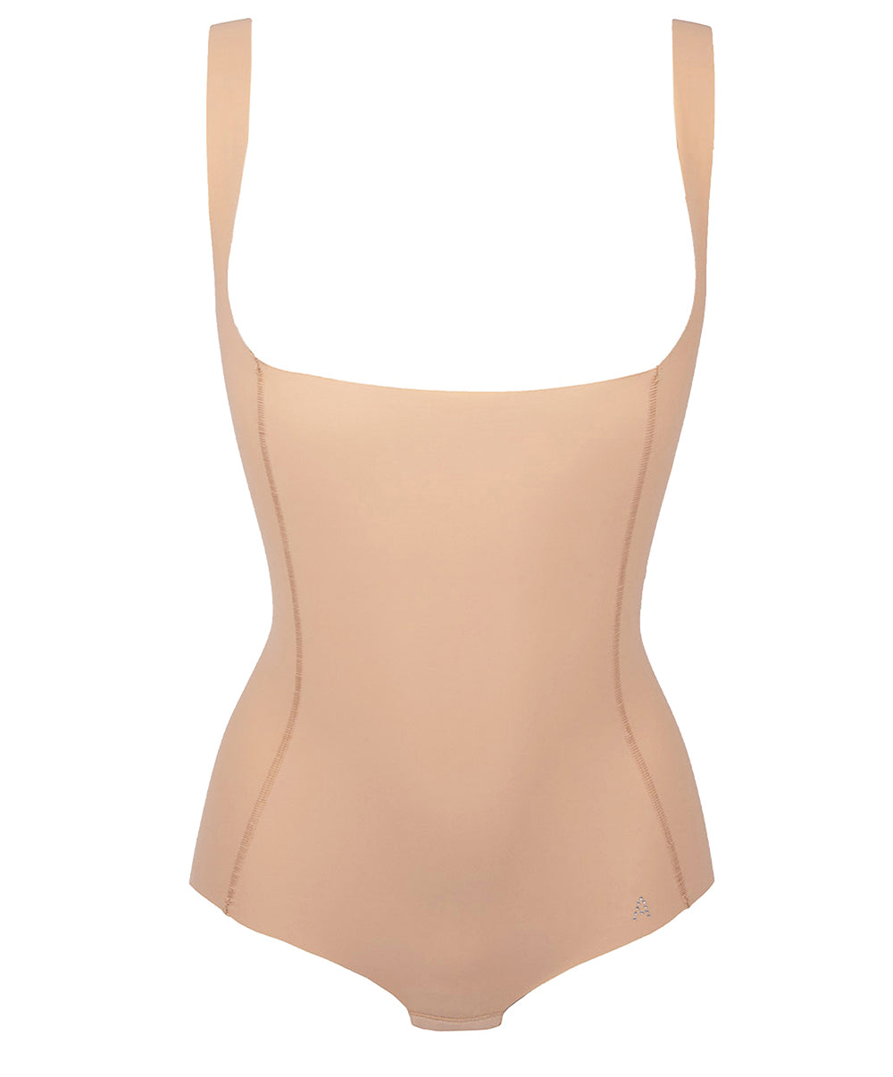 Body gainant sous-poitrine sans bonnets Antigel de Lise Charmel Culte Beauté skin rosé ECH5366-SR