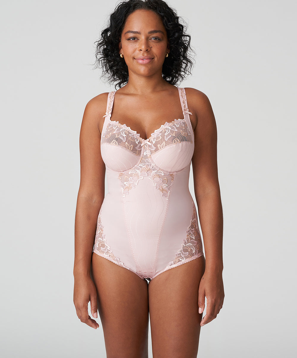 Body sculptant à bonnets emboitants PrimaDonna Deauville vintage pink 0461810-VIP