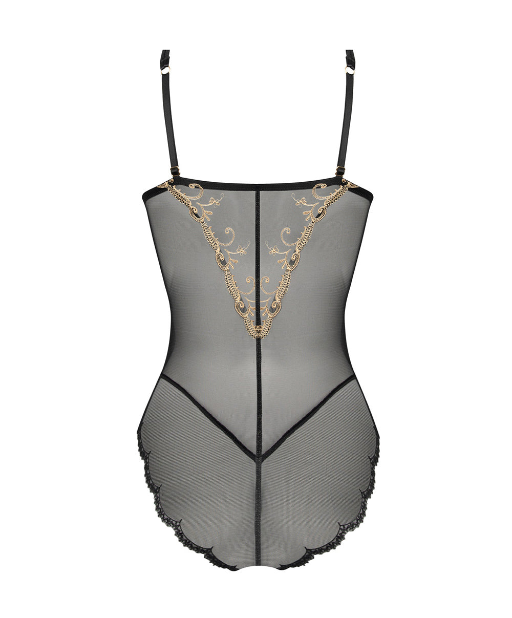 Body string en résille Lise Charmel Déesse en Glam or glamour ACH4115-OG
