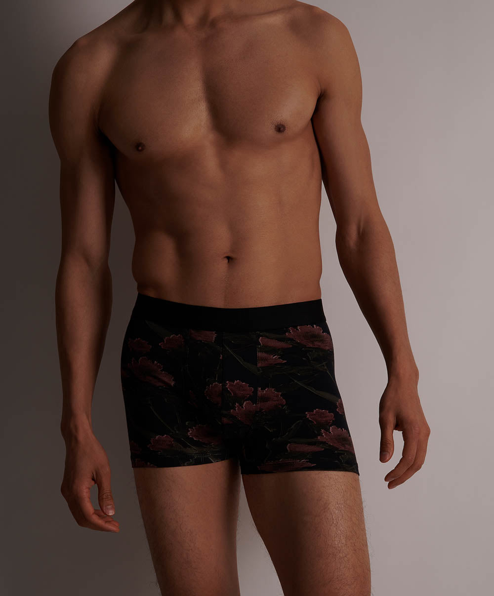 Boxer Aubade Blurred flowers Underwear Aubade Men XB78T/BLUR