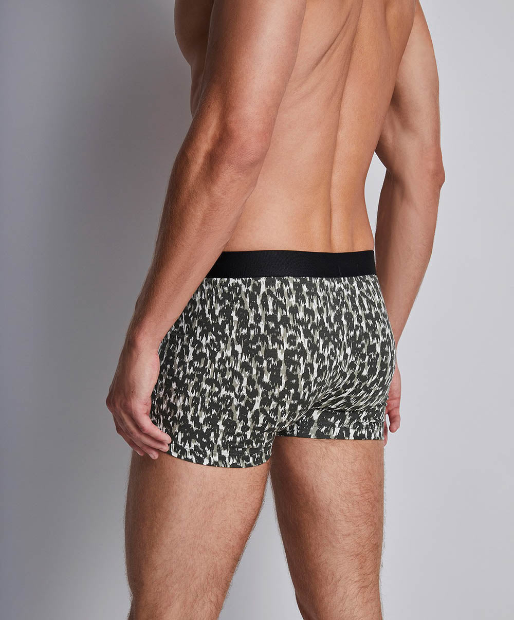 Boxer Aubade Khaki jungle Underwear Aubade Men XB78T/KAKJ