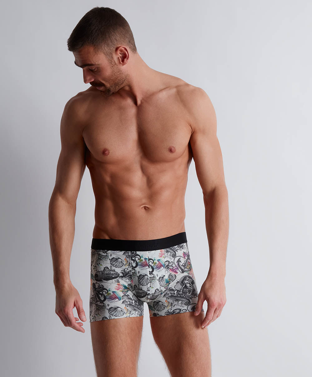 Boxer Aubade Strange sea Underwear Aubade Men XB78T/STRA