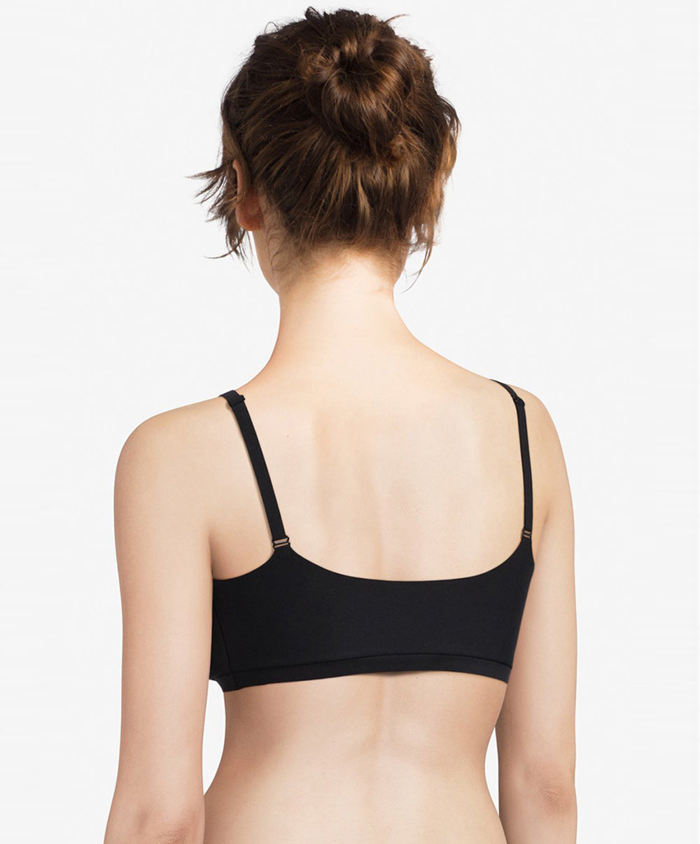 Bralette paddée bretelles réglables Chantelle Softstretch noir C16A20-011 7