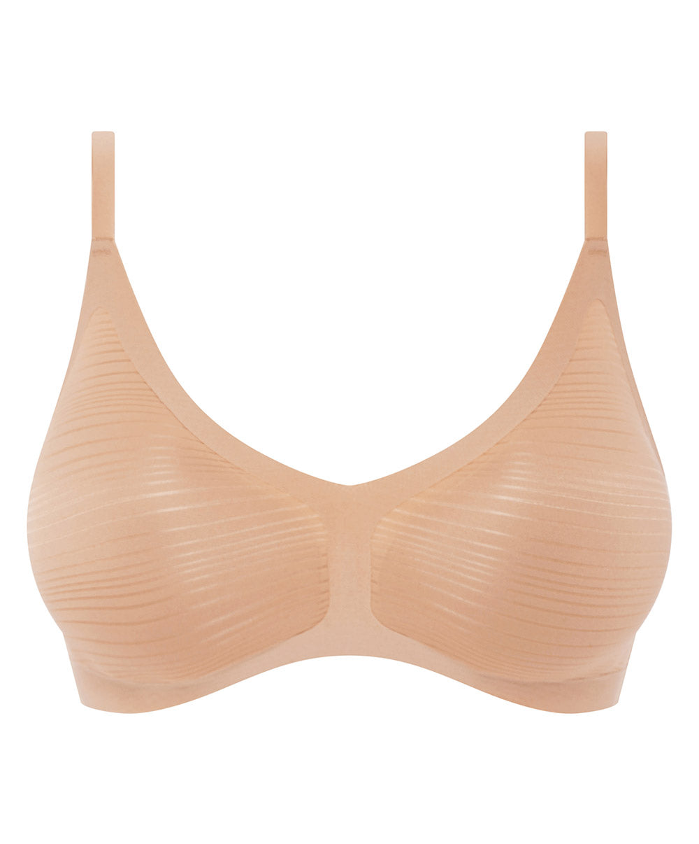 Bralette à coques Chantelle Soft Stretch Stripes sirocco C20D10-00Q