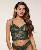 Bralette sexy "Garden Green" Lingadore Lingadore Lounge 7501P-1-157-GAGR