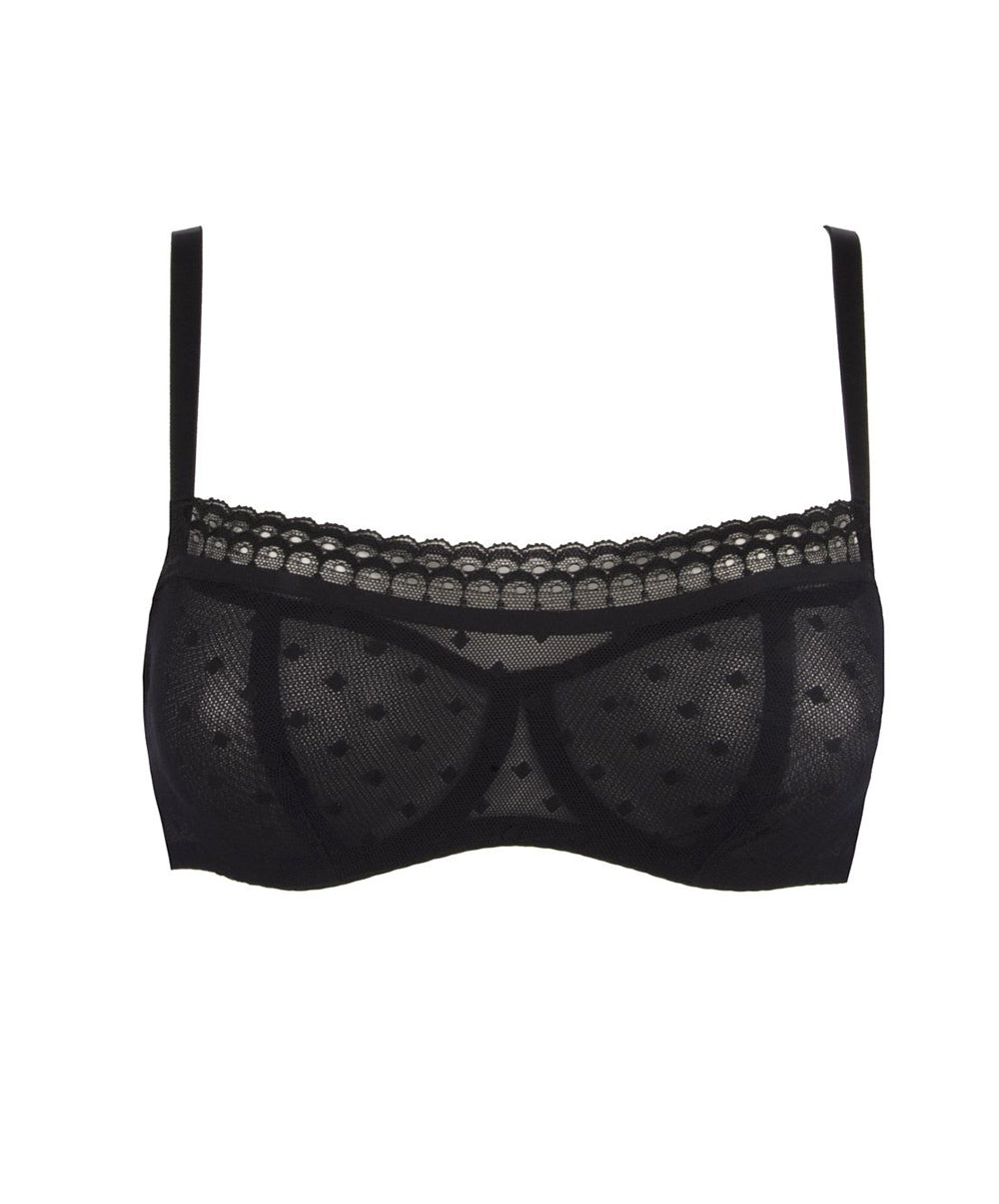 Soutien-gorge brassière pigeonnante Antigel de Lise Charmel Intermède Sexy noir ECG3982-NO
