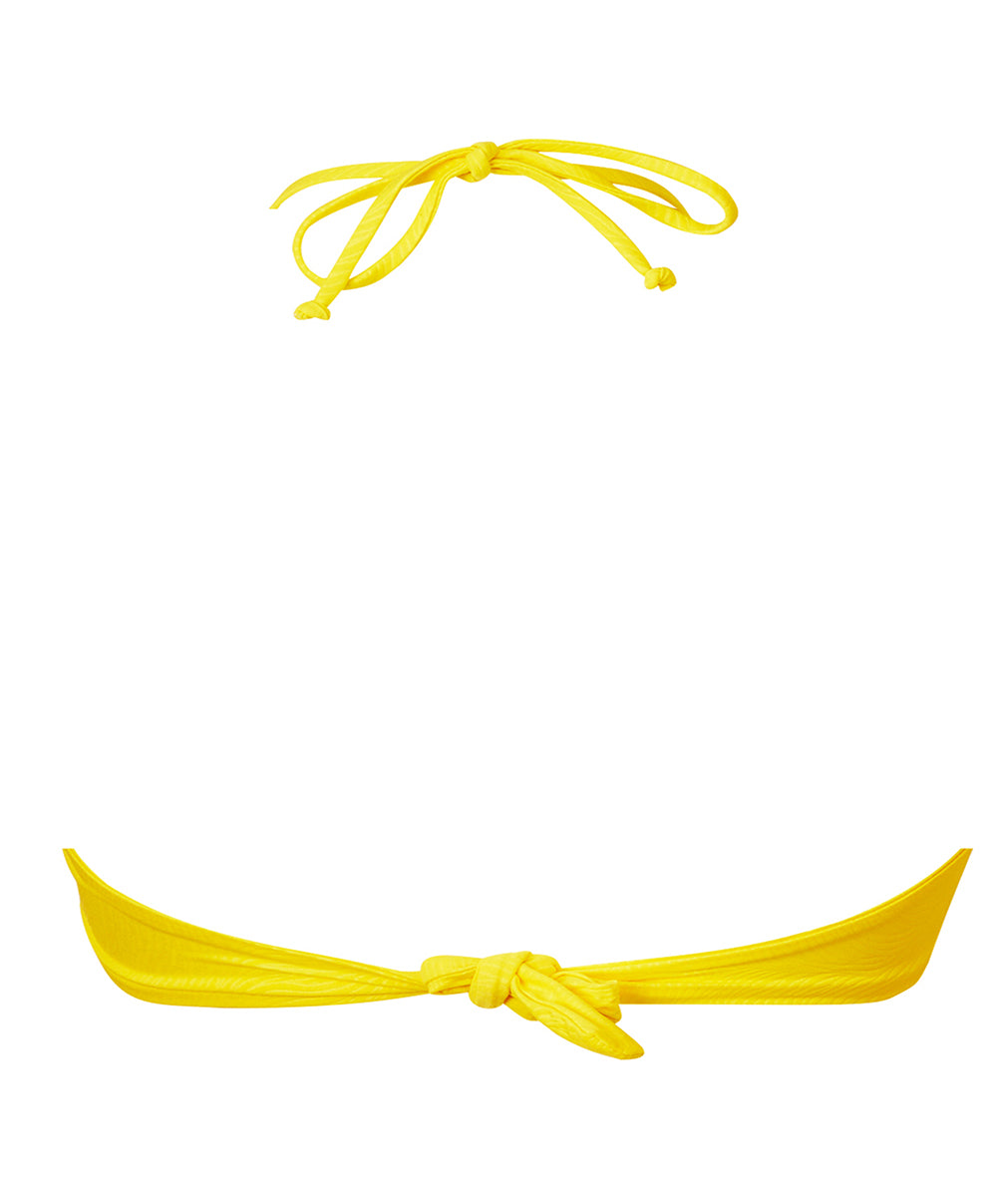 Brassière de bain sans armatures La Muse des Vagues jaune Antigel Bain EBB5526-JA