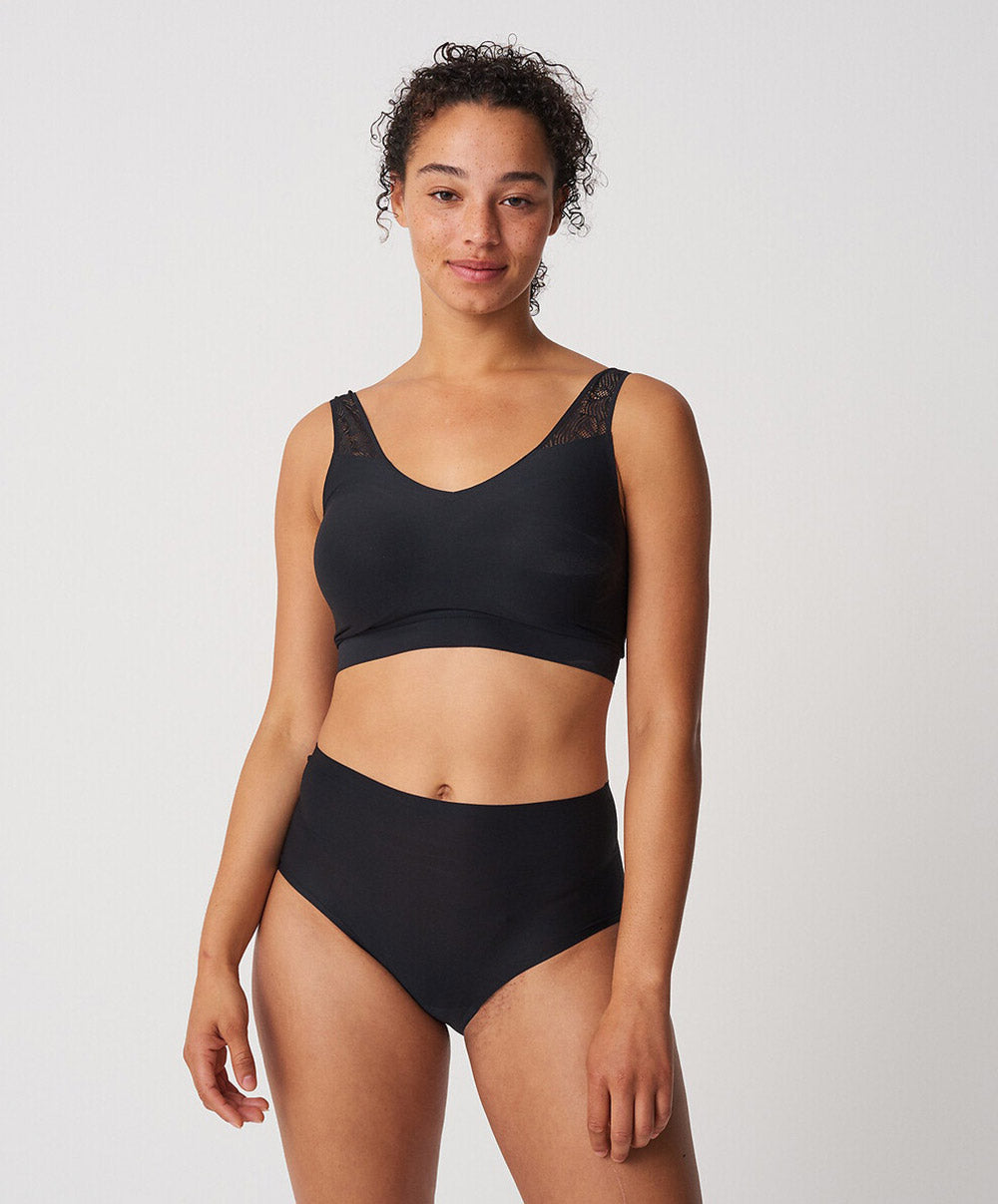Brassière paddée dentelle Chantelle Softstretch noir C11G10-011 5