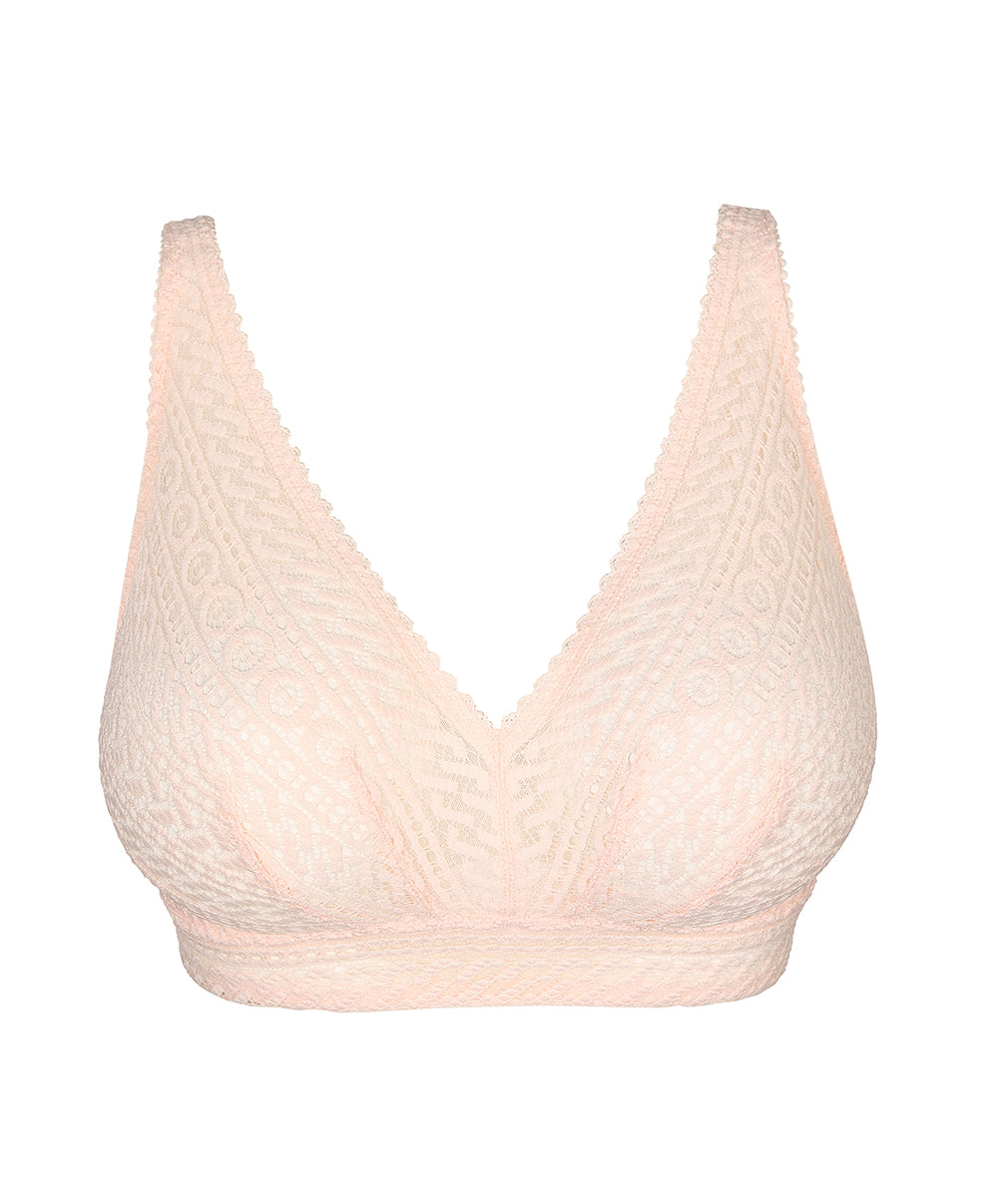 Soutien-gorge décolleté plongeant armatures PrimaDonna Montara crystal pink 0163384-CRP