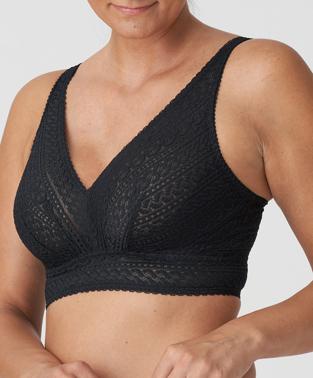 Brassière sans armatures "Bralette" PrimaDonna Montara noir 0163386-ZWA