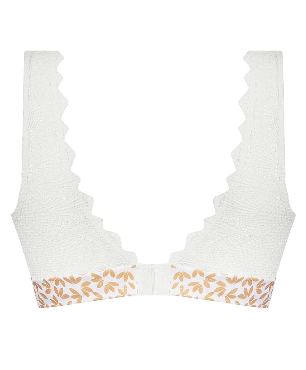 Brassière séduction bralette Antigel de Lise Charmel Crochet Bohème camel ELJ6234-CB