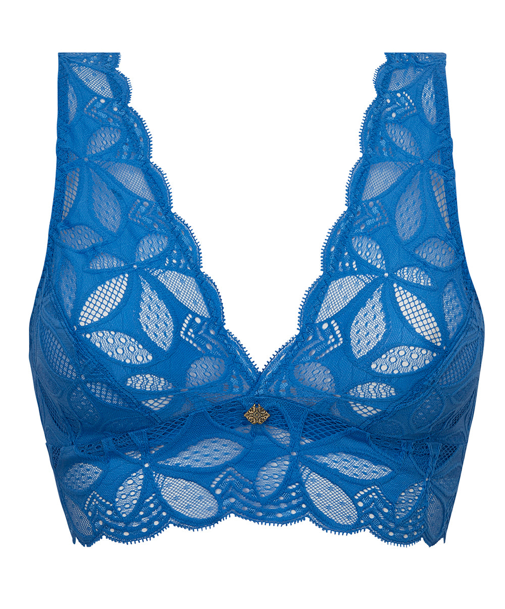 Brassière séduction bralette Antigel de Lise Charmel Stricto Sensuelle cobalt ELH6217-SC 100