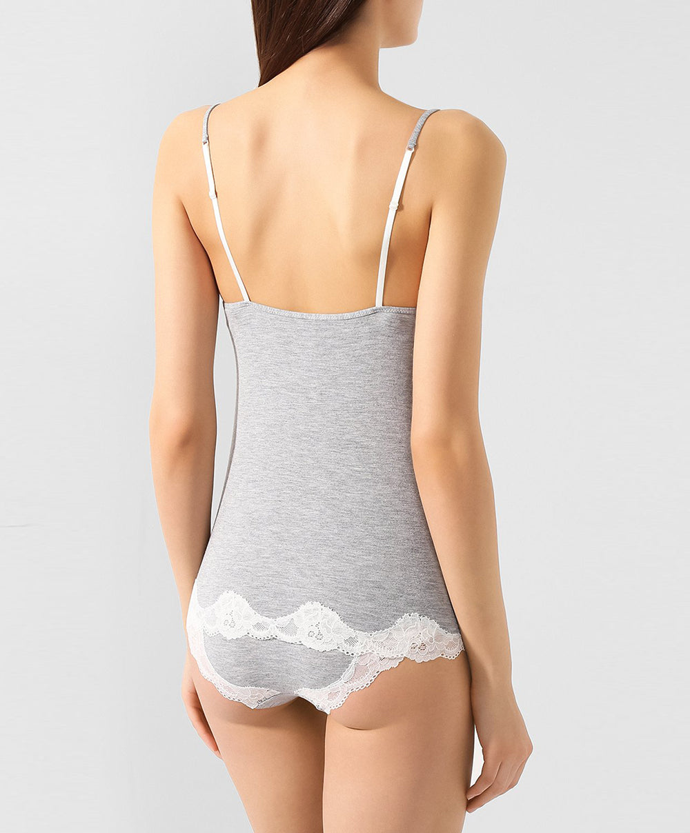 Caraco Antigel de Lise Charmel Simply Perfect chiné gris ENA5006-CG