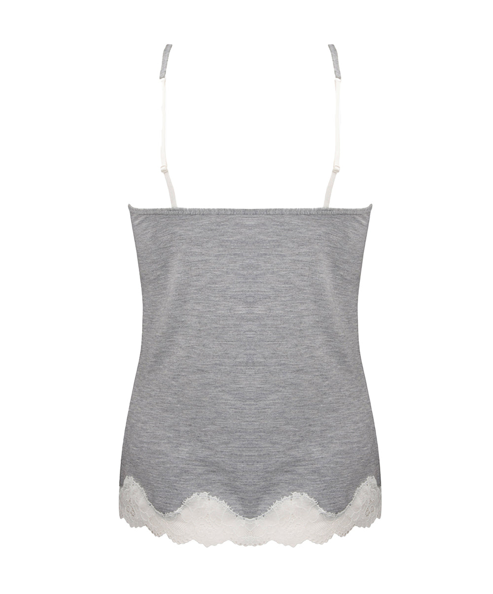 Caraco Antigel de Lise Charmel Simply Perfect chiné gris ENA5006-CG