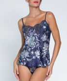 Caraco Lise Charmel Déesse en Glam marine argent ALH4215-MA