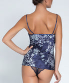 Caraco Lise Charmel Déesse en Glam marine argent ALH4215-MA