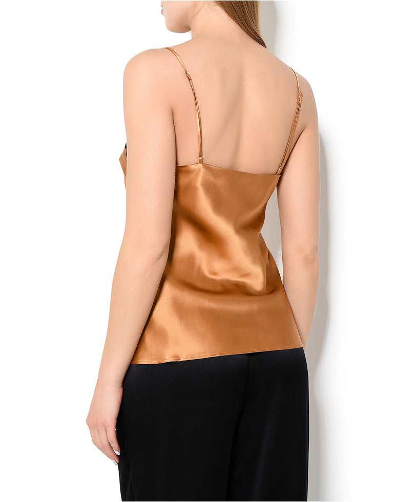 Caraco Lise Charmel Splendeur soie ambre