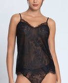 Caraco en dentelle Charme Secret noir Lise Charmel ALJ4233-CN 5