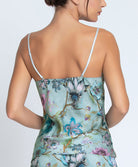 Caraco en satin de viscose Reve en fleurs opale Lise Charmel ALJ4243 RO 2