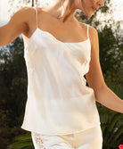 Caraco en soie Lise Charmel Princesse Iris écru nacre ALH4281-EN 1