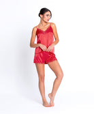 Caraco en soie Lise Charmel Source Beauté hibiscus beauté ALH4272-HB