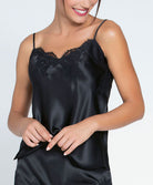 Caraco en soie Lise Charmel Splendeur Soie noir ALC4280-NO