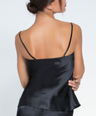 Caraco en soie Lise Charmel Splendeur Soie noir ALC4280-NO