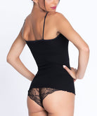 Caraco laine et soie "Bien-être" Lise Charmel Plaisir Caresse noir ANJ9310-NO