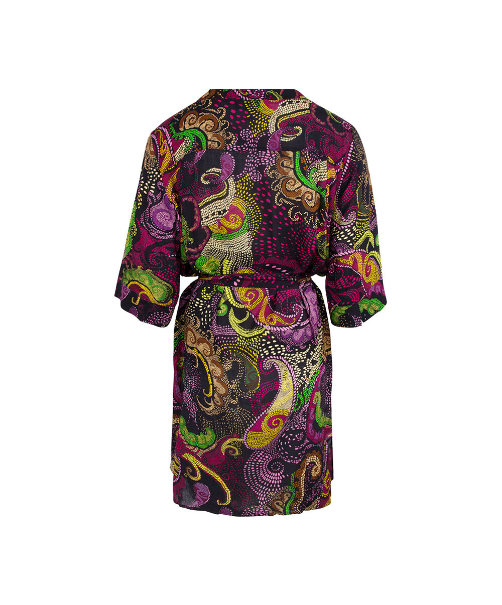 Chemise d'été manches trois quarts Lise Charmel bain Escapade Aborigène multicolore ASB2162-AA
