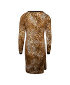 Chemise de nuit Antigel de Lise Charmel Libre Panthère fauve et noir ELH1838-FN