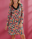 Chemise de nuit Antigel de Lise Charmel Parfum de Kerala bain de fleurs FLJ1854-BF