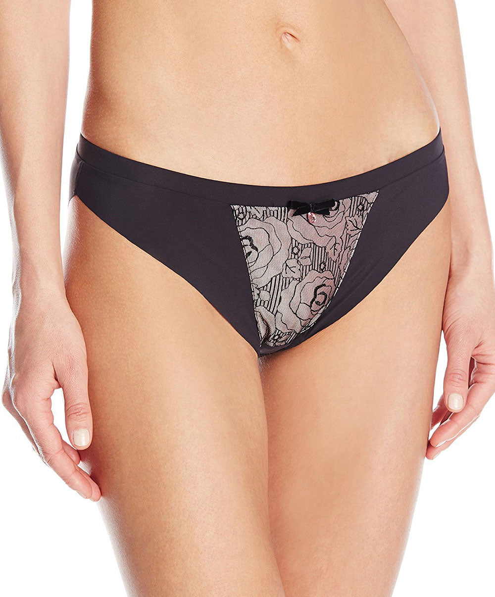 Culotte Deco Darling Freya Noir et rose