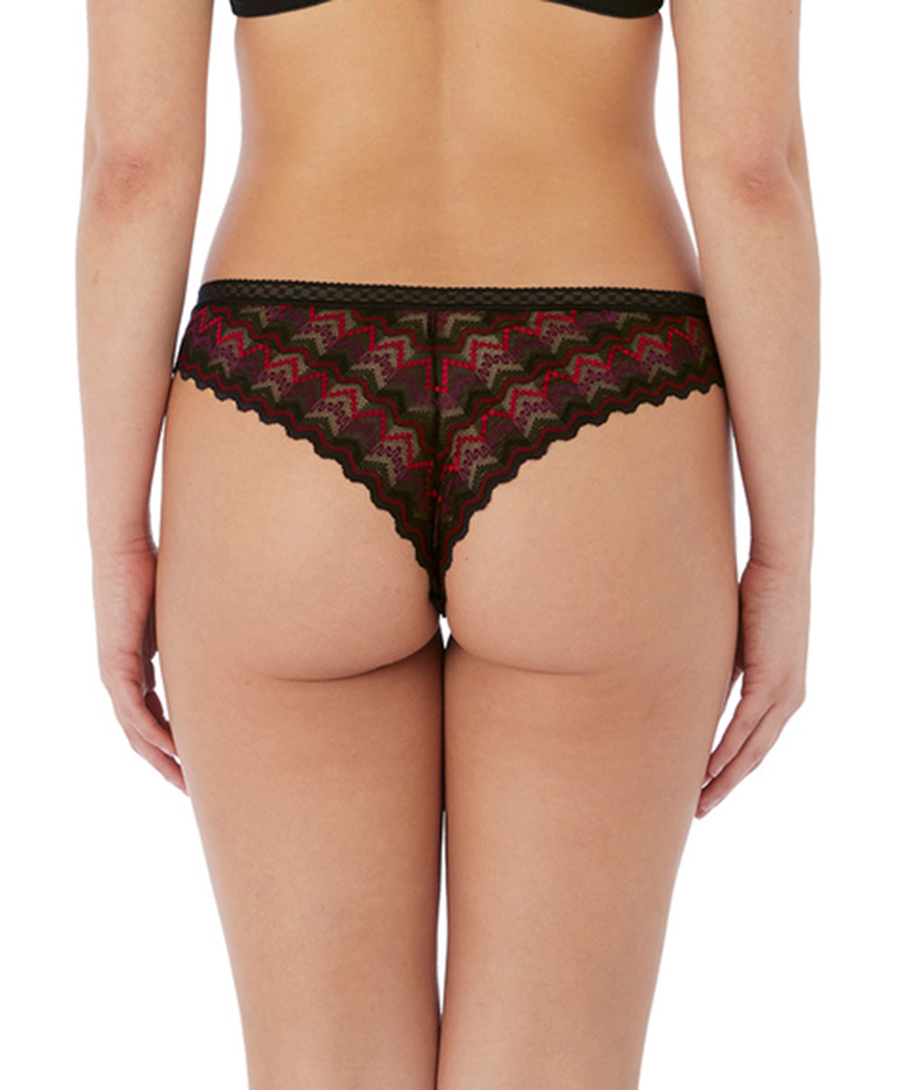 Slip brésilien Freya Festival Vibe noir AA5627-BLK
