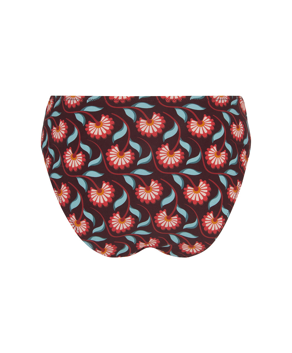 Culotte de bain "Charme" La Muse Bohème prune Antigel Bain FBB1336-PB