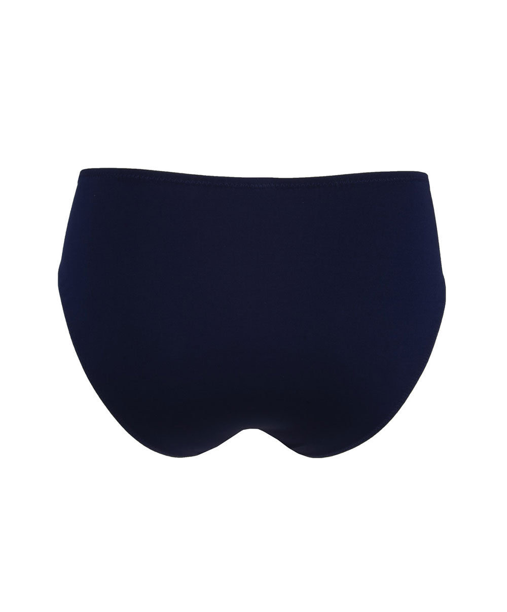 Culotte de bain à coulisses La Belle à Bord or navy Antigel Bain FBB0675-ON 10