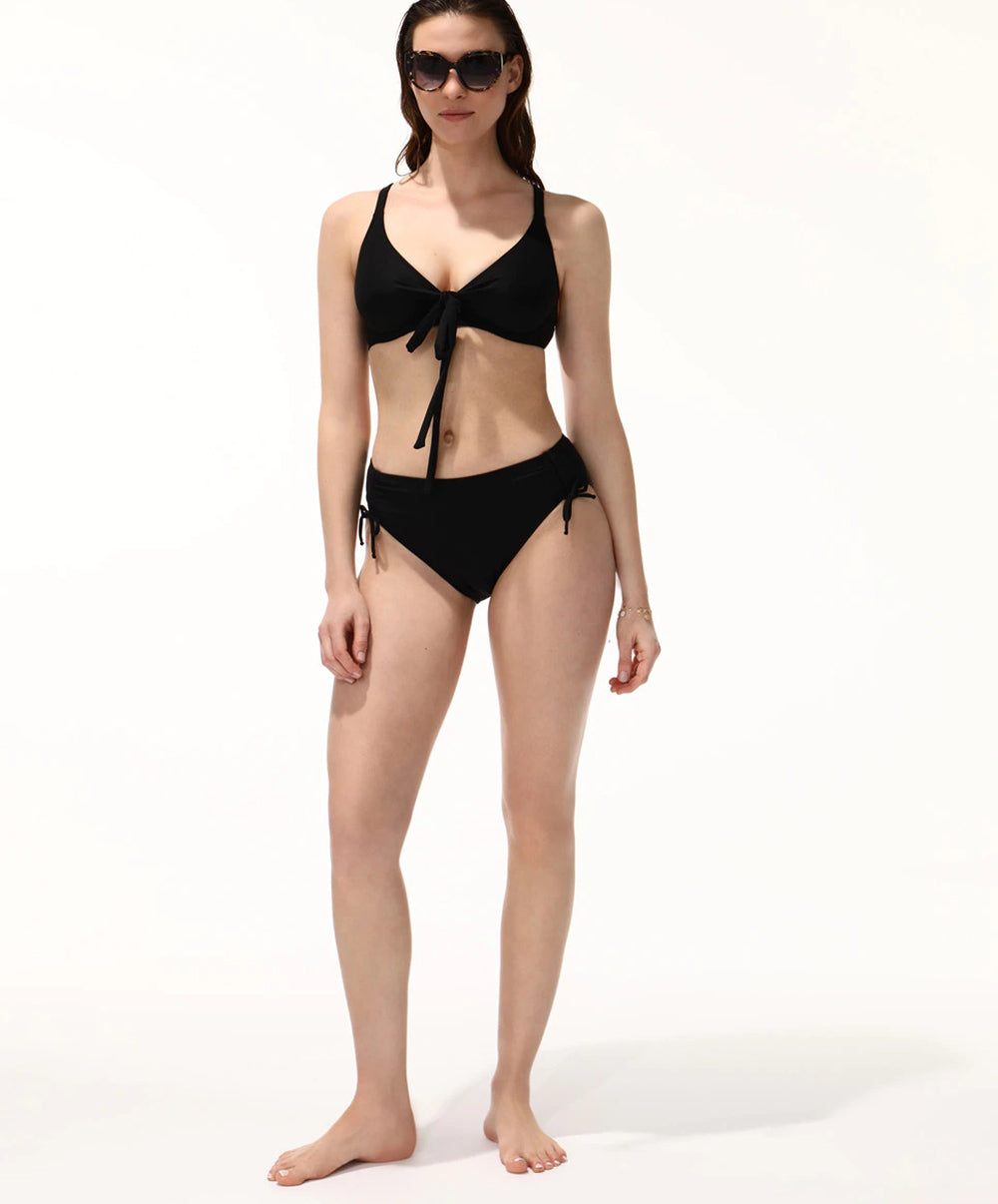 Culotte de bain à coulisses La Chiquissima noir Antigel Bain FBB0614-NO 3