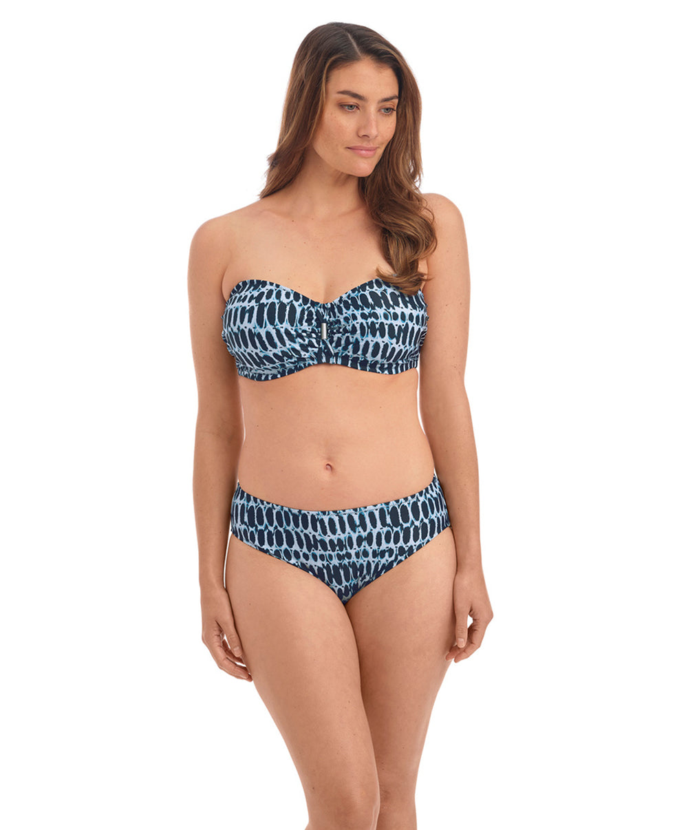 Culotte de bain bikini taille mi-haute Fantasie swim Kotu ink FS7015-INK