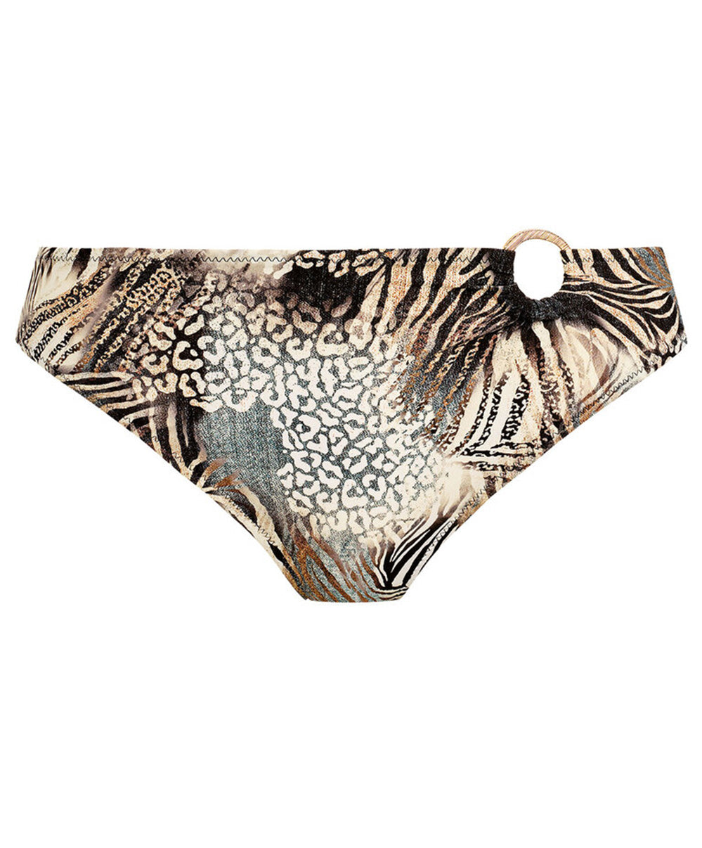 Culotte de bain bikini taille mi-haute Fantasie swim Seraya Sands monochrome FS503772-MOM