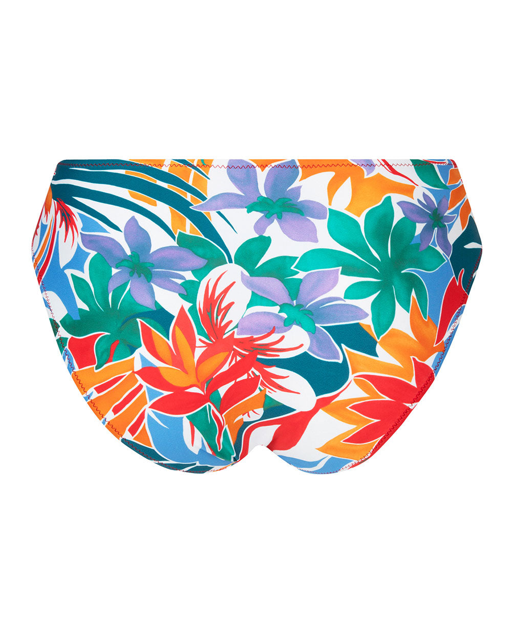 Culotte de bain à coulisses La Flaneuse papiers découpés multicolore Antigel Bain FBB0667-PD 100