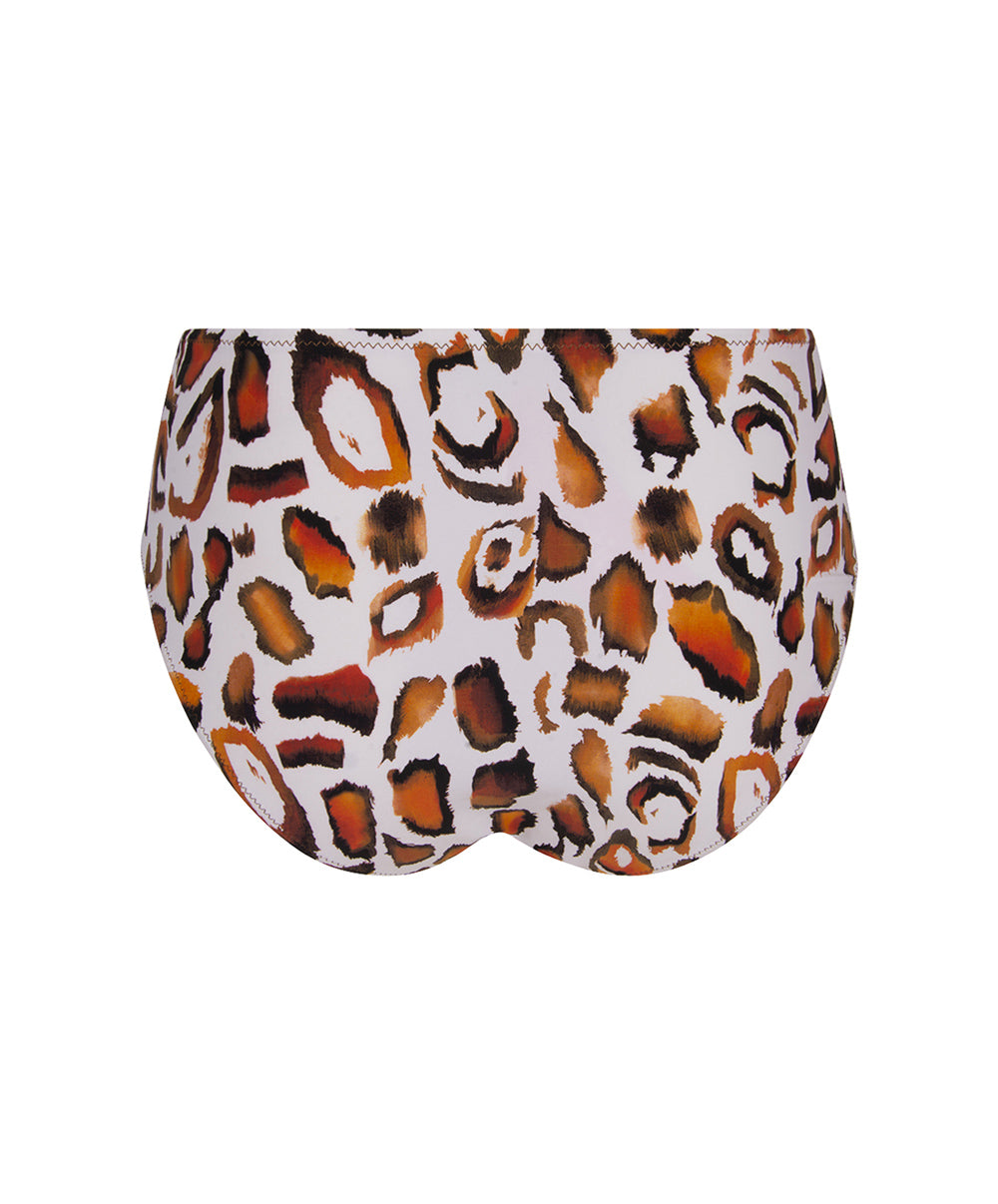 Culotte de bain à coulisses La Muse Féline panthère Antigel Bain FBB0646-BF